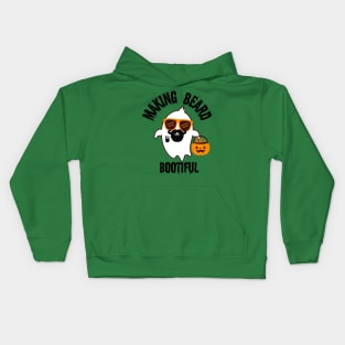 Making Beard Bootiful Kids Hoodie